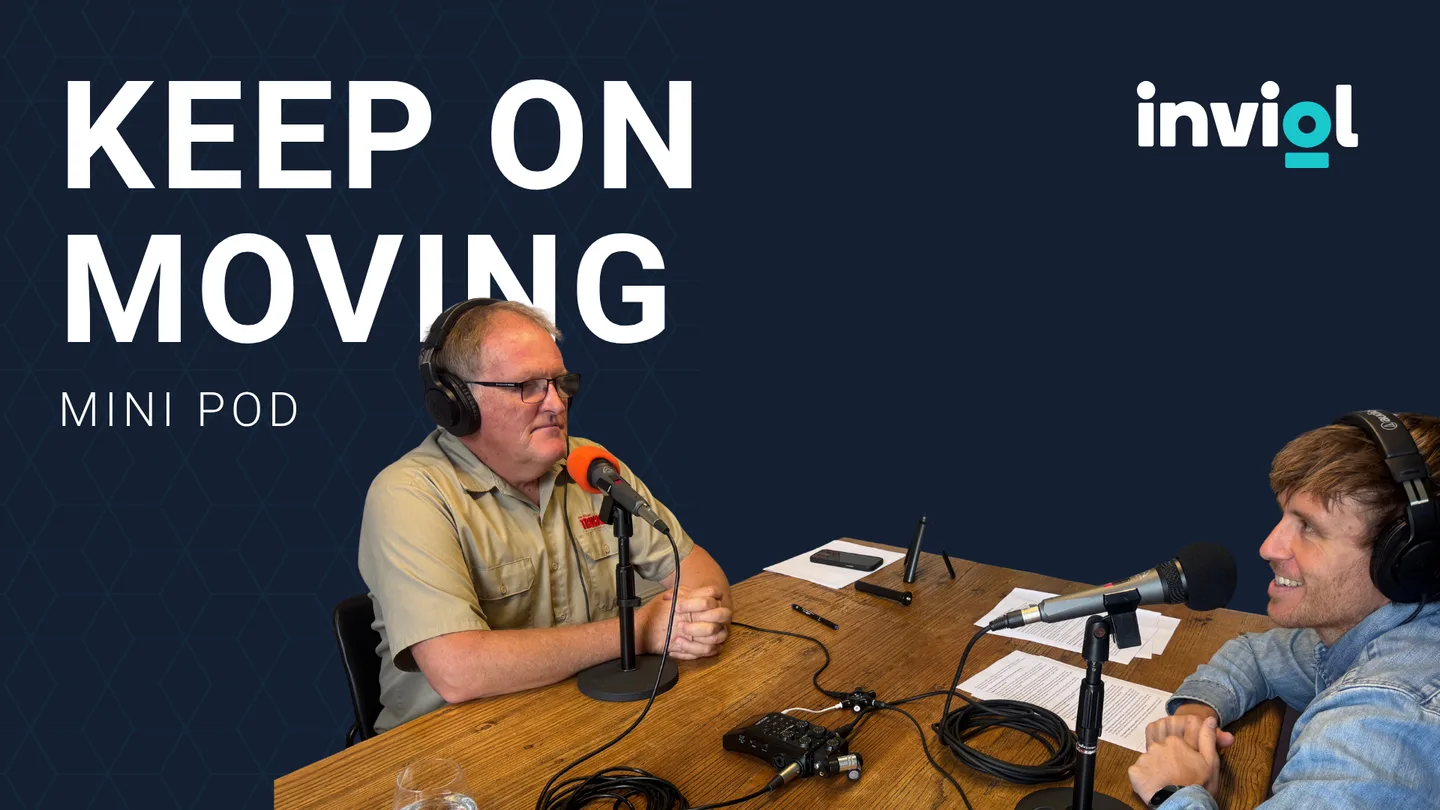 Tane and Dave talk on the Keep On Moving mini podcast